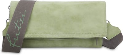 Fritzi aus Preußen Schoudertas Vintage Ronja Cross Body Green Lichtgroen