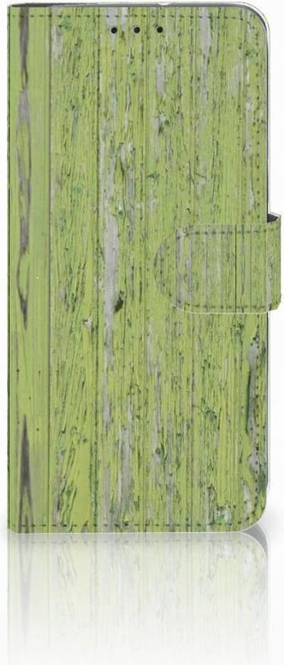 Motorola Moto G7 Power Book Style Case Green Wood