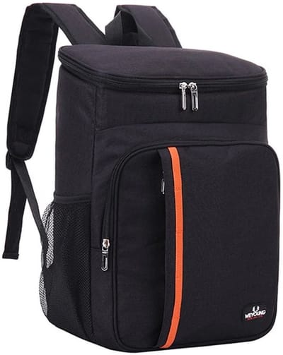 iBright Koelrugzak 22 Liter - waterdicht - geïsoleerde koeltas rugzak - Zwart