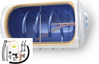 Tesy Bilight 1 warmtewisselaar horizontaal 80 Liter wand met installatieset