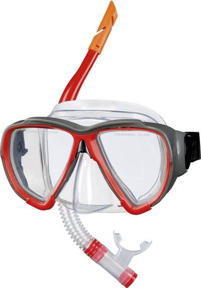BECO snorkelset Porto - rood