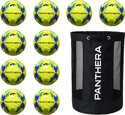 Panthera - Futsal - Basic Luxco - Lowbounce - Set van 10 - Inclusief ballentas - Voetballen - Zaalvoetballen - Indoor