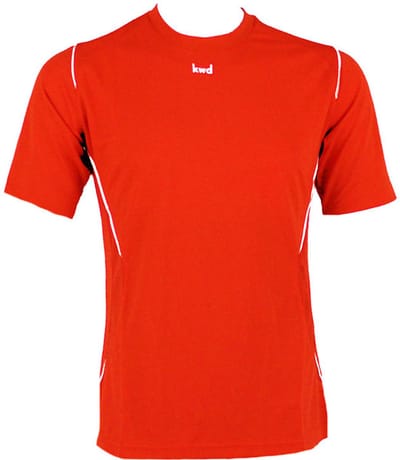 KWD Sportshirt Mundo km, mt XL, oranje/wit