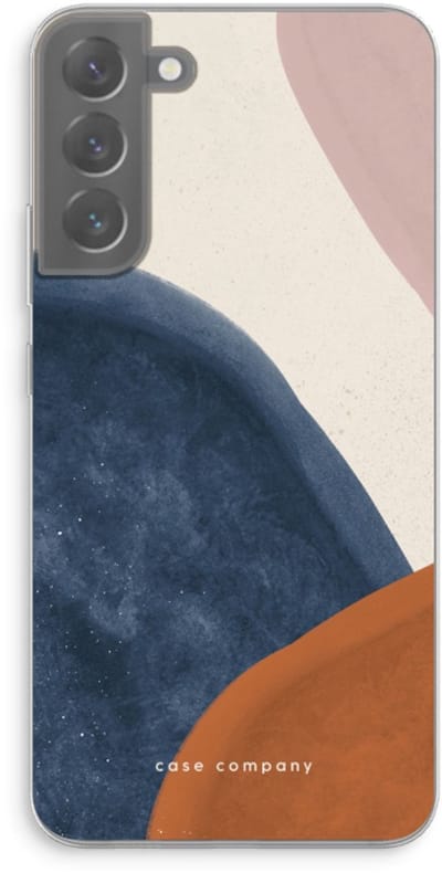 Case Company® - Hoesje geschikt voor Samsung Galaxy S22 Plus hoesje - Geo #1 - Soft Cover Telefoonhoesje - Bescherming aan alle Kanten en Schermrand