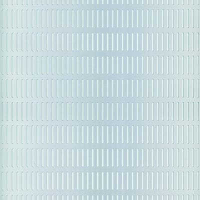 Perforated Plate Slot Aluminium Silver Anodized 250 x 500 x 0.8 mm