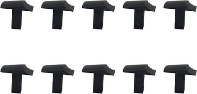 Ladder Schakelaar - Ladderonderdeel - Ladder Reparatie - Universele Pasvorm - 10 Stuks - Zwart