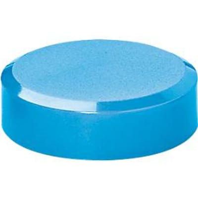 MAUL Magneet MAULpro rond 20 stuks 0,6 kg kunststof Ferriet bruchsicher erodiert lackiert Ø 2.9 x 1.1 cm licht blauw