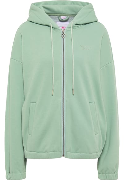 myMo sweatjack met capuchon blonda
