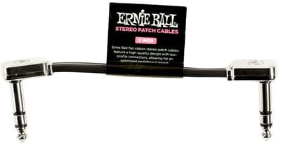 Ernie Ball 6407 Flat Ribbon Patchkabel Stereo 7.5cm