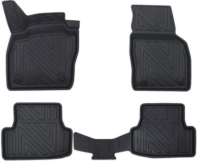 Rubbermatten Skoda Kamiq 2019-heden (complete set) - Premium carbonlook