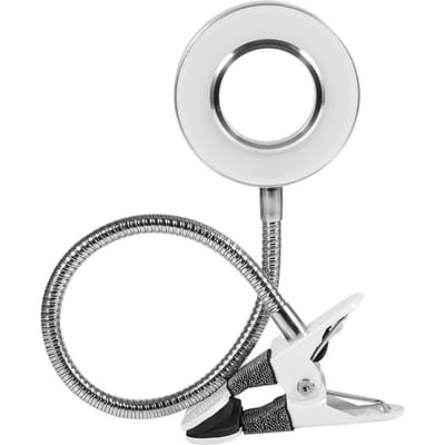 Bureaulamp Oogbescherming Klem Clip Licht Tafellamp Buigbaar USB-aangedreven Flexibele bureaulamp voor white