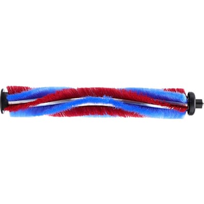 Draadloze stofzuigerborstelkopaccessoires Rollerborstel V-vormige bovenkant wit