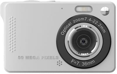 CCD-camera, vintage digitale video-opname, studentenselfiecamera voor thuisonderwijs (32 GB)