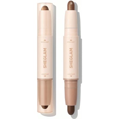 2-In-1 Contour & Highlight Stick-Cedar Merk Beauty Cosmetica Make-Up Voor Vrouwen En Meisjes