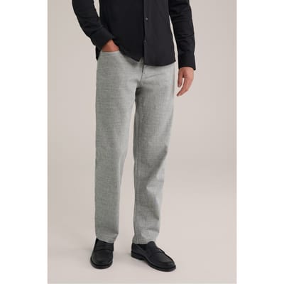 WE Fashion 5-pocket Mid Waist Blended Light Grey Taglia: W28L32 | Jeans Outlet | Uomo | Grigio