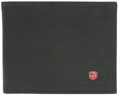 Peterson Serie - Lederen Herenportemonnee - Zwart - RFID bescherming - Hoogwaardige Afwerking