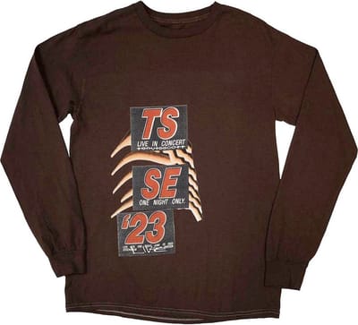 Travis Scott - Summer Run 2023 Stockholm Longsleeve shirt - S - Bruin