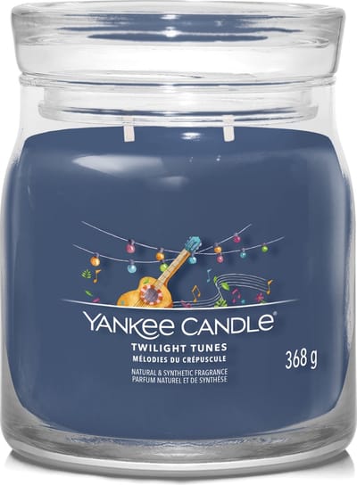 Yankee Candle - Twilight Tunes Medium Geurkaars - 50 branduren - 2 lonten