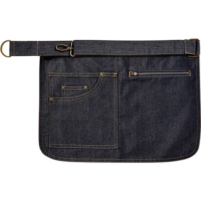 Premier Volwassenen Unisex Metro Utility Hip Apron (Indigo Denim)