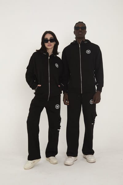 Trainingspak |Trainingspak Katoen - katoen pak Met capuchon- Mannen Trainingspak Compleet Set trui + Broek XS