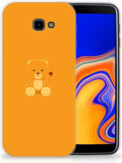 TPU Hoesje voor Samsung Galaxy J4 Plus (2018) Telefoonhoesje met Naam Baby Beer