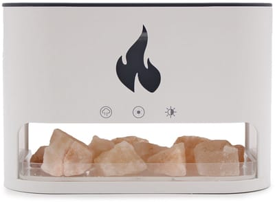 Blaze Aroma Diffuser - Himalaya Zoutkamer - USB-C - Vlameffect (Zout inbegrepen)
