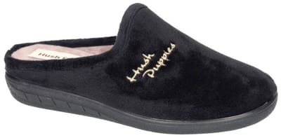 Hush Puppies -Dames - zwart - pantoffels - maat 41