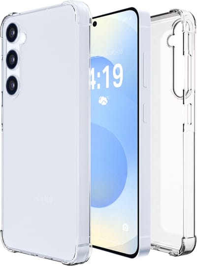 Hoesje Geschikt voor Samsung Galaxy S25 Plus Hoesje Shockproof - iTech Bumper Air Case - transparant