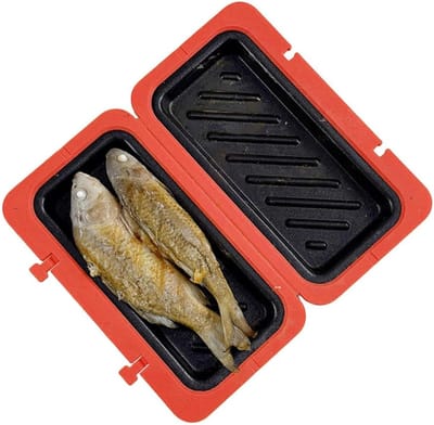 Tosti Maker - Snack Apparaat - Snel Ontbijt - Magnetron Verwarmd - 48 x 119 cm - Rood