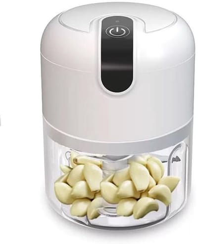 Blender - Blender to go - Foodprocessor - Mini Blender - 250ml - Oplaadbare - Geschikt voor babyvoeding - groenten in smoothies - chili - groenten - noten - fruit in vlees - Wit