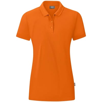 Jako Organic Polo Dames - Oranje | Maat: 40