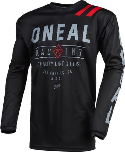 O'Neal Element Jersey Heren, zwart/grijs Maat S