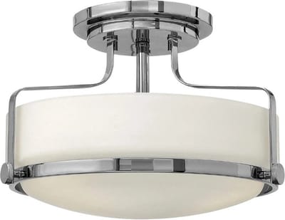 Hinkley LED Plafondlamp Harper | 3X E27 Max 60W | Dimbaar | Polished Chrome