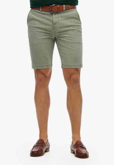Superdry Broek Vintage International Short M7110397a Washed Sage Mannen Maat - W38