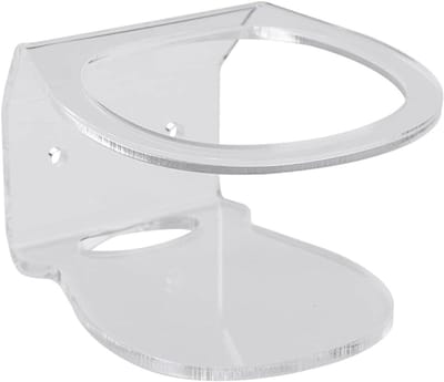 Muurbeugel - Router houder - Betere WiFi - Eenvoudige installatie - 133 cm - Transparant