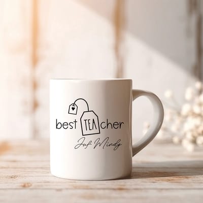 Mok Juf - Persoonlijk cadeau voor Juf - graag gelijk de naam doorgeven na je bestelling - Mok met naam