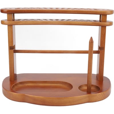 Houten Garenhouder Haken Breien Spinner Bolhouder Standaard Rek Spil Dispenser