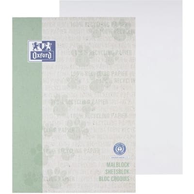 Oxford 400159557, Patroon, Groen, A4+, 100 vel, 90 g/m², Softcover