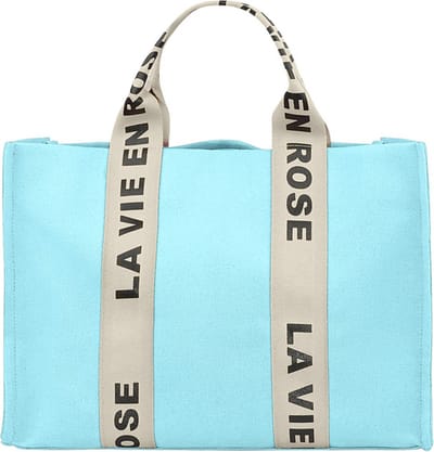 La vie en rose shopper - Blauw - dames - 16 x 31 x 41