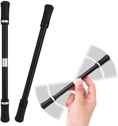 LIVIA HOME- Balpen Verzwaarde Rolling Pen - 2 Stuks - Anti-slip Coating - Gelegeerd Staal - 22 cm - Drukontlasting - Speelgoedpen
