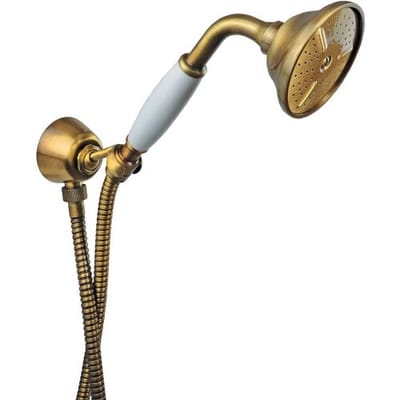 Kronenbach IOTA 2.0 shower set with wall elbow 54922BRKB