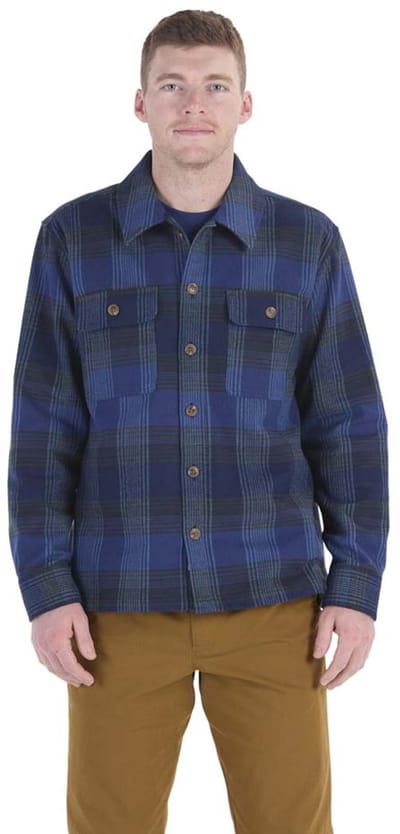 Marmot Incline Heavyweight Flannel Overhemd Met Lange Mouwen Blauw 2XL Man
