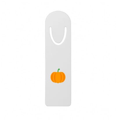 Hacebo® - Pompoen metalen boekenlegger - Groente - Groente liefhebbers - halloween - herfstvrucht Bladwijzer boekenleggers - 12.7 cm x 3.2cm