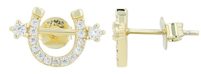 AKZENT Akzent Dames Oorbel "Mila" van 925 Sterlingzilver, gerhodineerd, duurzaam