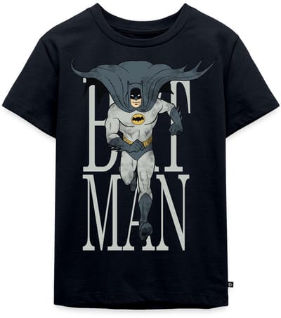Batman Runs Through the Night Premium T Shirt Kinderen