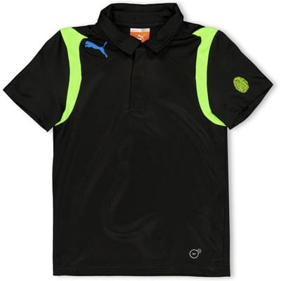 Puma King Evospeed-poloshirt voor kinderen (Zwart)