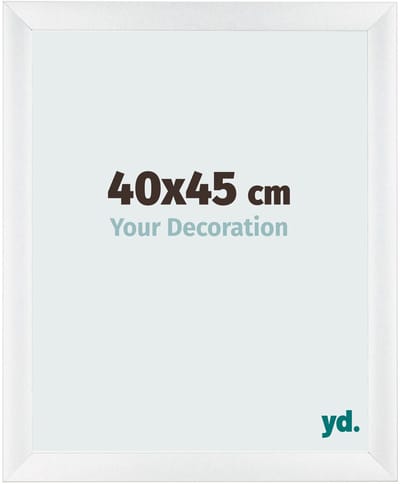 Your Decoration - Fotolijst 40x45 cm - MDF - Wit Hoogglans - Pisa
