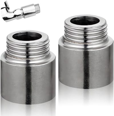 Stainless Steel Kraanverlenging 3/4" x 25mm, DN20 Draadverbinding voor Verwarming en Installatie, Duurzame Verlengstukken voor Waterleidingen