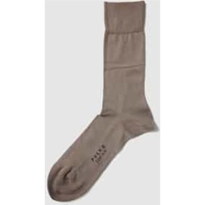 FALKE Cool 24/7 eenkleurig katoen sokken heren grijs - maat 45-46