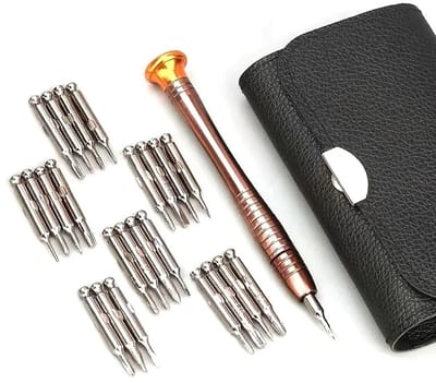 Zolara Precisie Schroevendraaier Set 25 Delig - Reparatie Tool Kit voor Telefoon, Laptop & Elektronica Magnetisch - Professioneel Gereedschap